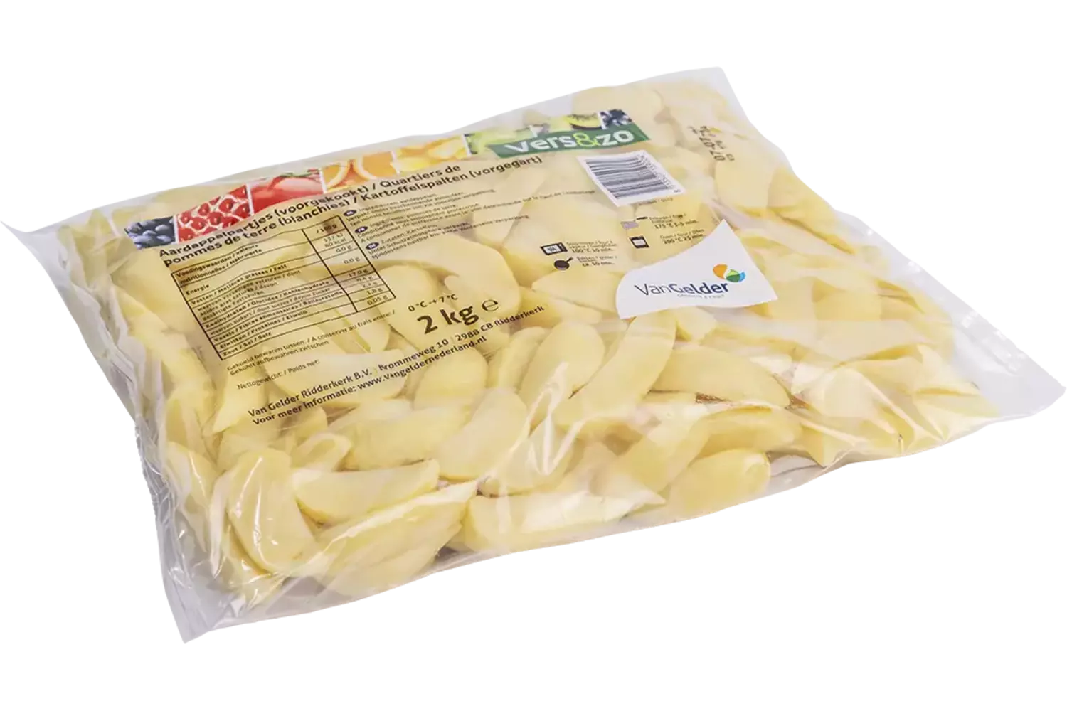 Aardappel partjes 2kg stuk 1